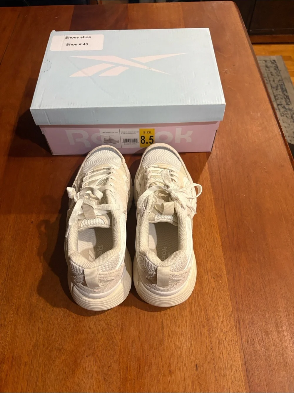 Reebok Women’s size 8.5 Athletic shoes. Brand new in box. Never worn.